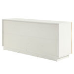 Abel 69 Inch Burl Wood Sideboard Buffet TV Stand - Image 6