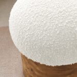Breeze Boucle Upholstered Ottoman - Image 12