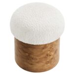 Breeze Boucle Upholstered Ottoman - Image 6