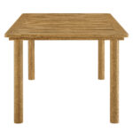 Parkland 76" Outdoor Patio Aluminum Dining Table - Image 5