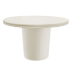 Brion 48" Indoor - Outdoor Patio Concrete Round Dining Table - Image 23