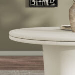 Brion 48" Indoor - Outdoor Patio Concrete Round Dining Table - Image 33