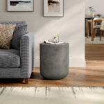 Brion Indoor - Outdoor Patio Concrete Stool - Image 8