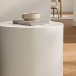 Brion Indoor - Outdoor Patio Concrete Stool - Image 29