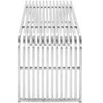 Pipe 60" Stainless Steel Bench - Image 3
