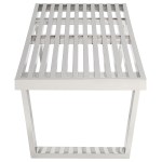 Sauna 4' Stainless Steel Bench - Image 4
