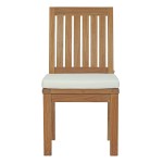 Marina Outdoor Patio Teak Dining Chair - Image 5