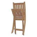 Marina Outdoor Patio Teak Folding Chair - Image 6