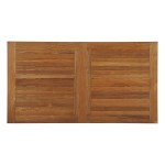 Marina 7 Piece Outdoor Patio Teak Dining Set - Image 10