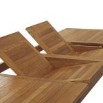 Marina 11 Piece Outdoor Patio Teak Dining Set - Image 9