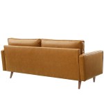 Valour Tufted Vegan Leather Sofa - Image 7