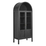 Tessa Tall Arched Storage Display Cabinet - Image 2