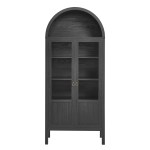 Tessa Tall Arched Storage Display Cabinet - Image 6