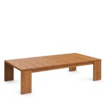 Tahoe Outdoor Patio Acacia Wood Coffee Table - Image 2