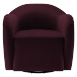Compose Performance Velvet Swivel Armchair - Image 25
