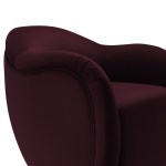 Compose Performance Velvet Swivel Armchair - Image 26