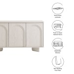 Flux Arched 3-Door Sideboard - Image 3