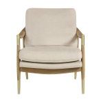 Langford Performance Velvet Accent Armchair - Image 7