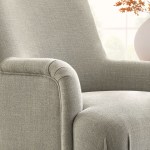 Ellington Fabric Upholstered Accent Armchair - Image 10