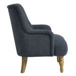 Ellington Fabric Upholstered Accent Armchair - Image 23