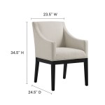 Alton Fabric Upholstered Dining Armchair - Image 22