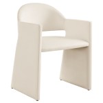 Talia Performance Velvet Dining Armchair - Image 8