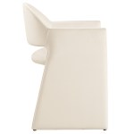 Talia Performance Velvet Dining Armchair - Image 7