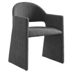 Talia Upholstered Fabric Dining Armchair - Image 8
