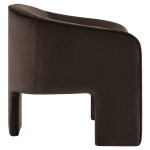 Greer Performance Velvet Upholstered Accent Armchair - Image 23