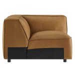 Auren Upholstered Vegan Leather Modular Corner Chair - Image 5