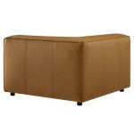 Auren Upholstered Vegan Leather Modular Corner Chair - Image 6