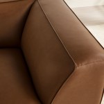 Auren Upholstered Vegan Leather Modular Corner Chair - Image 21