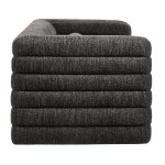 Relle Channel Tufted Boucle Upholstered Sofa - Image 5