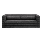 Relle Channel Tufted Boucle Upholstered Sofa - Image 7