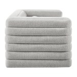 Relle Channel Tufted Boucle Upholstered Sofa - Image 14