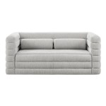 Relle Channel Tufted Boucle Upholstered Loveseat - Image 16