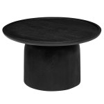 Holloway 30" Round Wood Coffee Table - Image 5