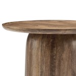 Holloway 30" Round Wood Coffee Table - Image 13