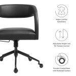 Pinnacle Vegan Leather Office Chair - Image 13