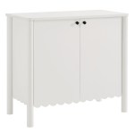 Emmeline 35" 2-Door Scalloped Sideboard Cabinet - Image 20