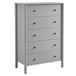 Emmeline Scalloped 5-Drawer Chest - Image 7