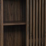 Vaughn 71" Arched Storage Display Cabinet - Image 19