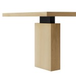 Piston 82" Rectangular Wood Dining Table - Image 3