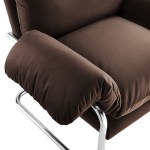 Ansel Performance Velvet Accent Chair - Image 8