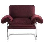 Ansel Performance Velvet Accent Chair - Image 16