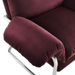 Ansel Performance Velvet Accent Chair - Image 17