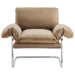 Ansel Performance Velvet Accent Chair - Image 25