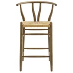 Amish Wood Counter Stool - Image 5