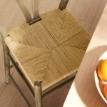 Amish Wood Counter Stool - Image 2