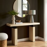 Piston 52" Rectangular Wood Console Table - Image 9